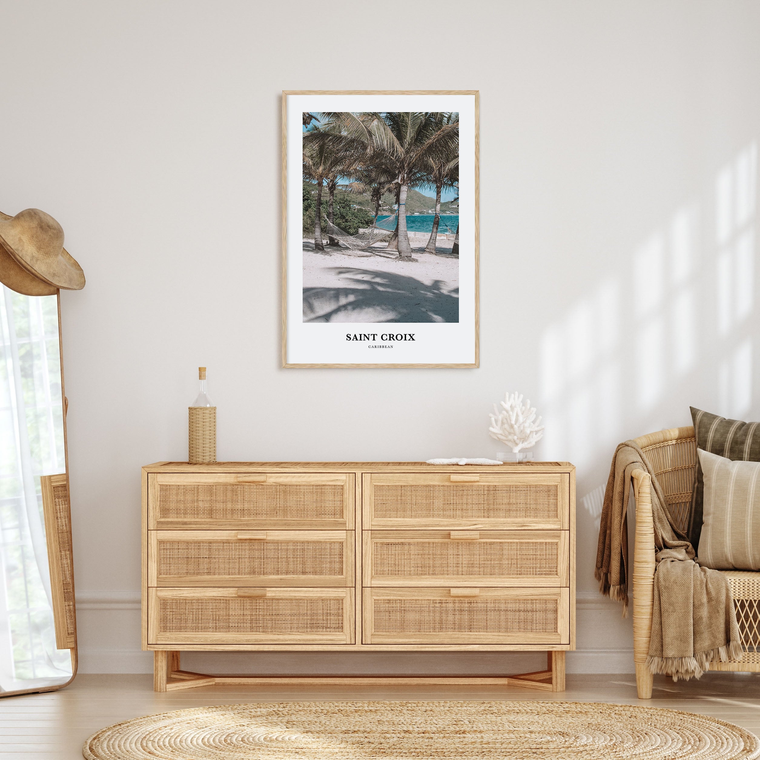Saint Croix Portrait Color Poster