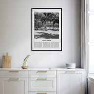 Saint Croix Travel B&W Poster