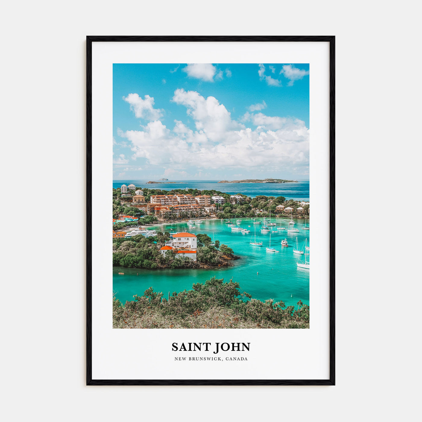Saint John Portrait Color Poster