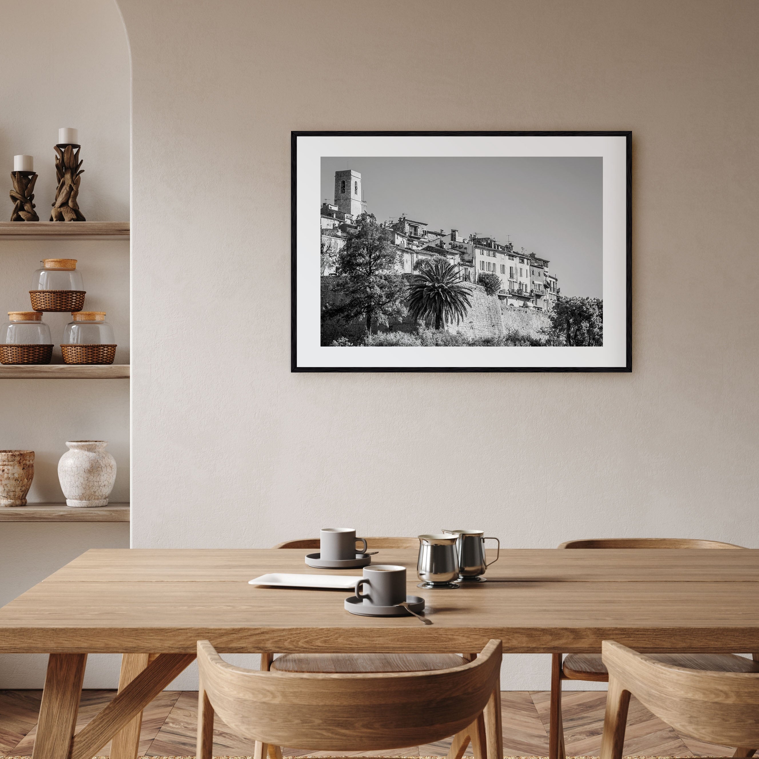 Saint Paul Landscape B&W Poster