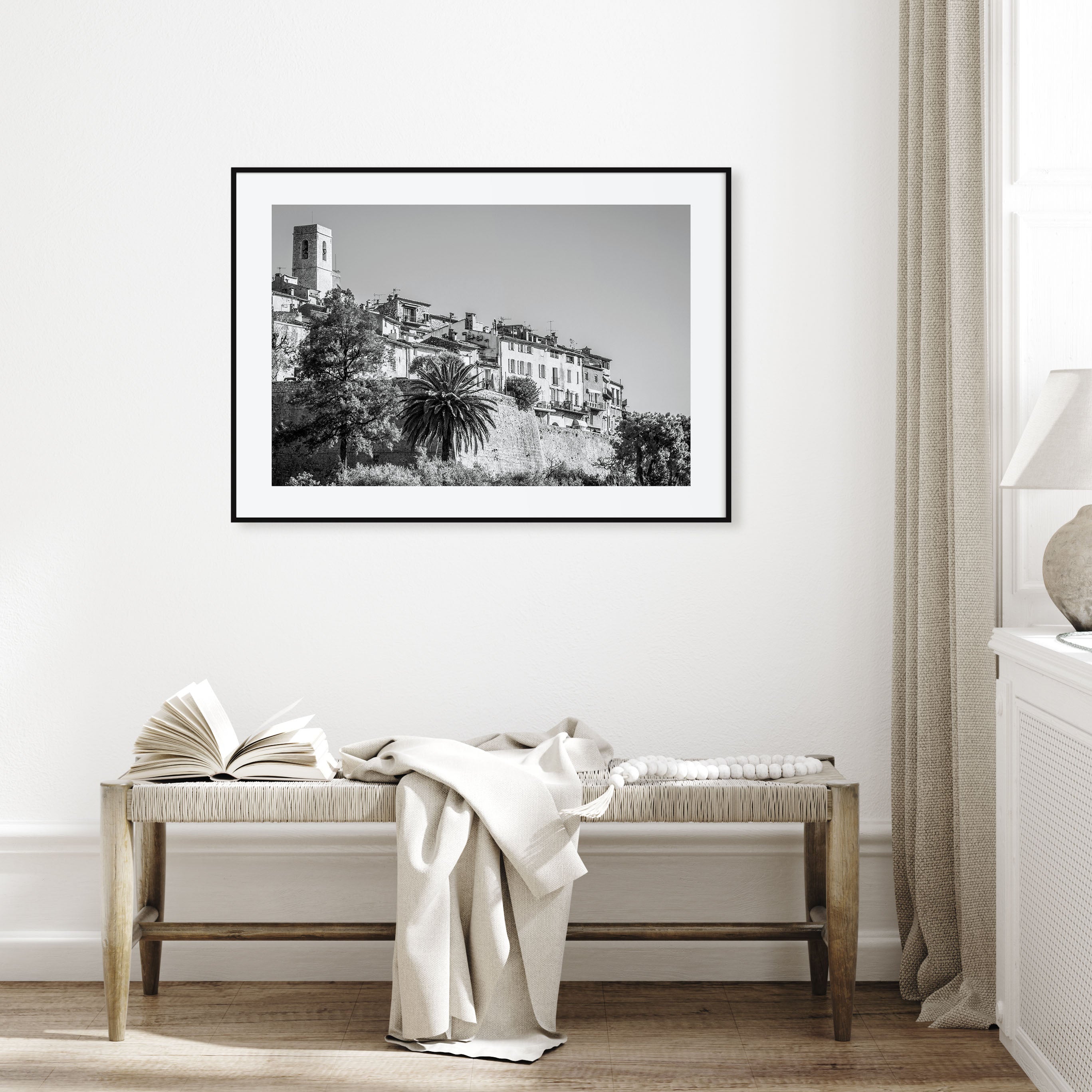 Saint Paul Landscape B&W Poster