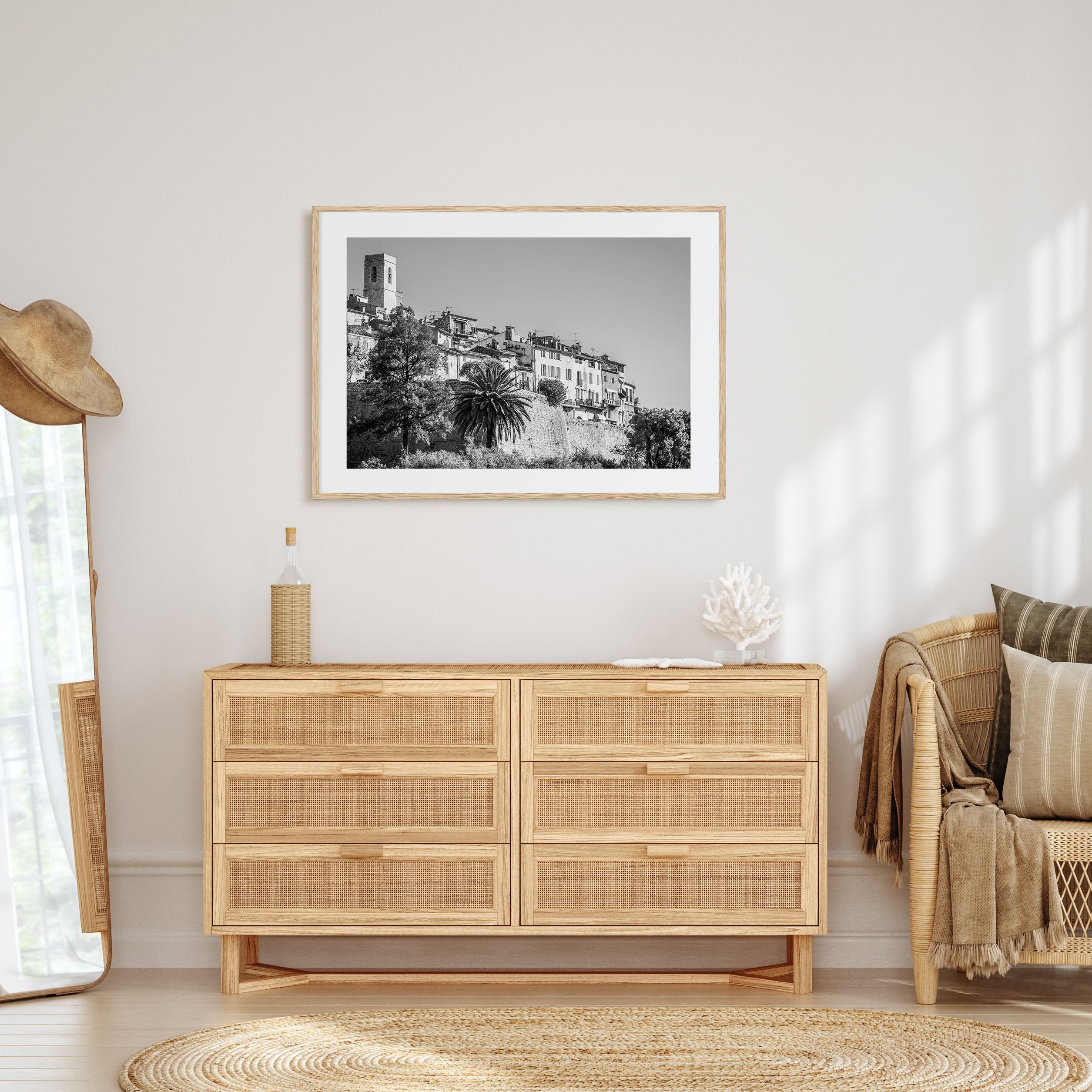 Saint Paul Landscape B&W Poster