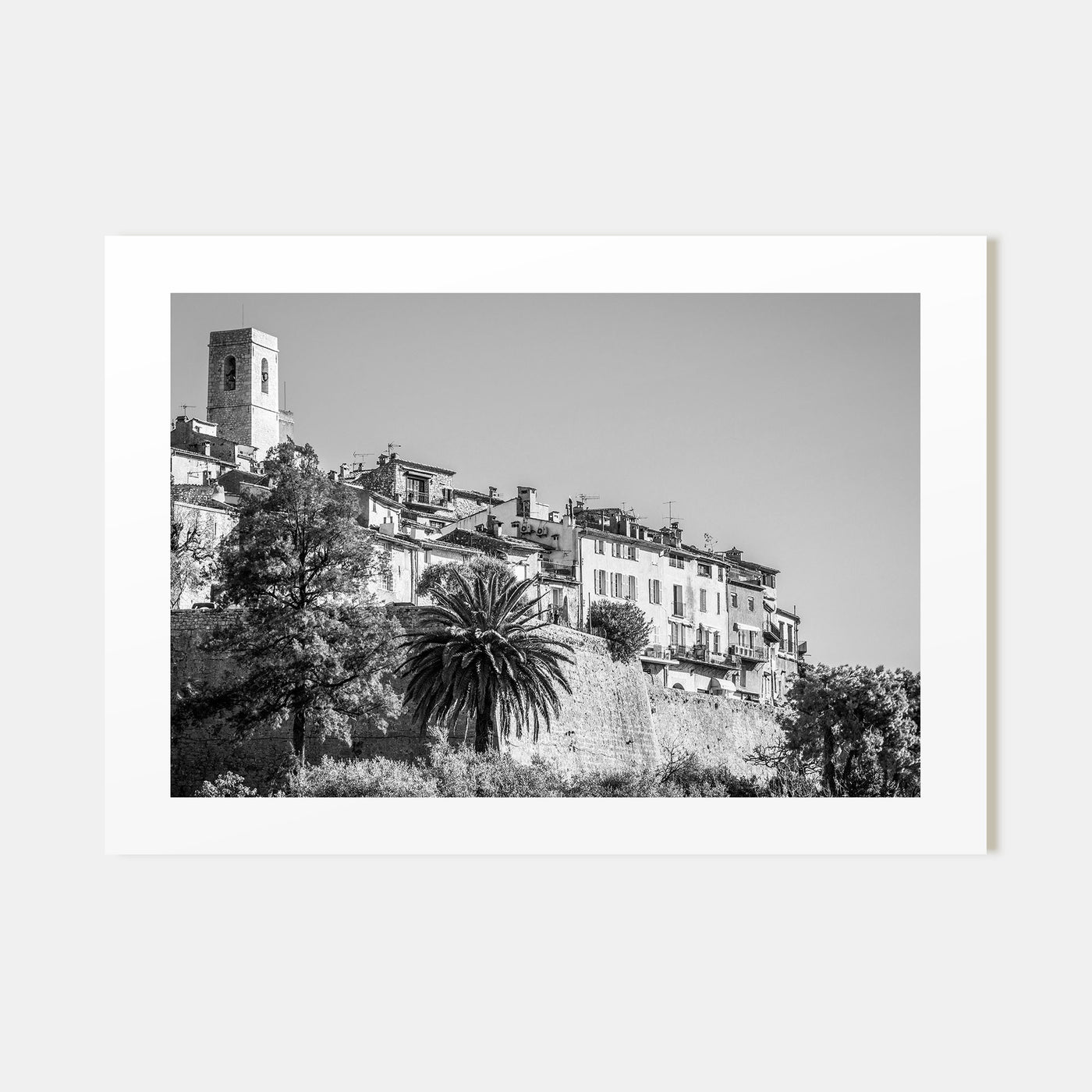 Saint Paul Landscape B&W Poster