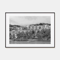 Saint Thomas Landscape B&W Poster