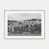 Saint Thomas Landscape B&W Poster