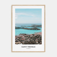 Saint Thomas Portrait Color Poster