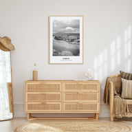 Saipan Portrait B&W Poster