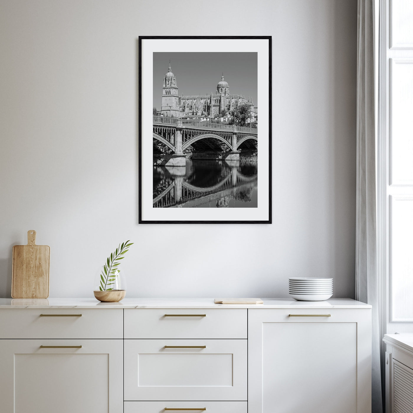 Salamanca Photo B&W Poster