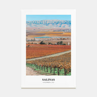 Salinas Portrait Color Poster