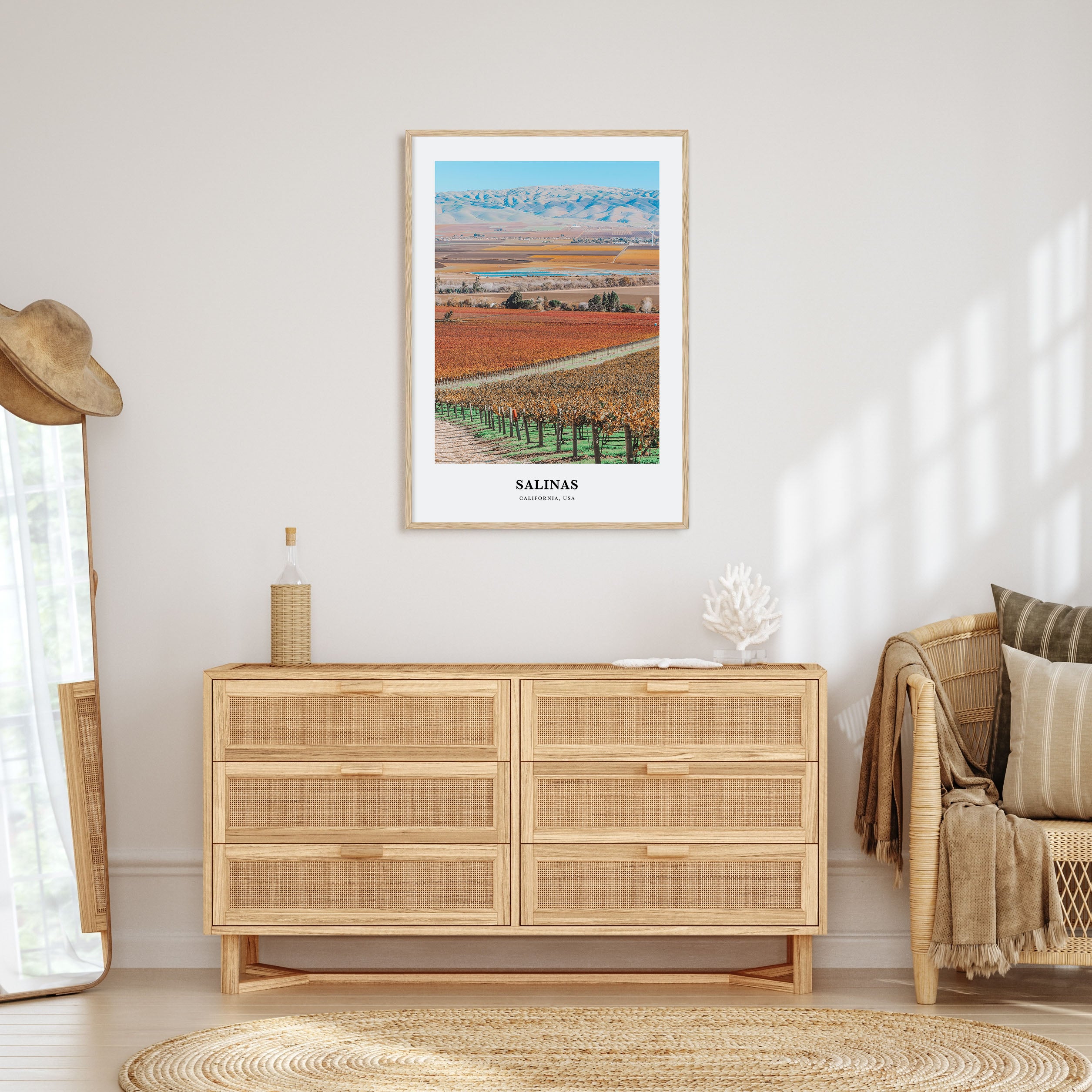 Salinas Portrait Color Poster
