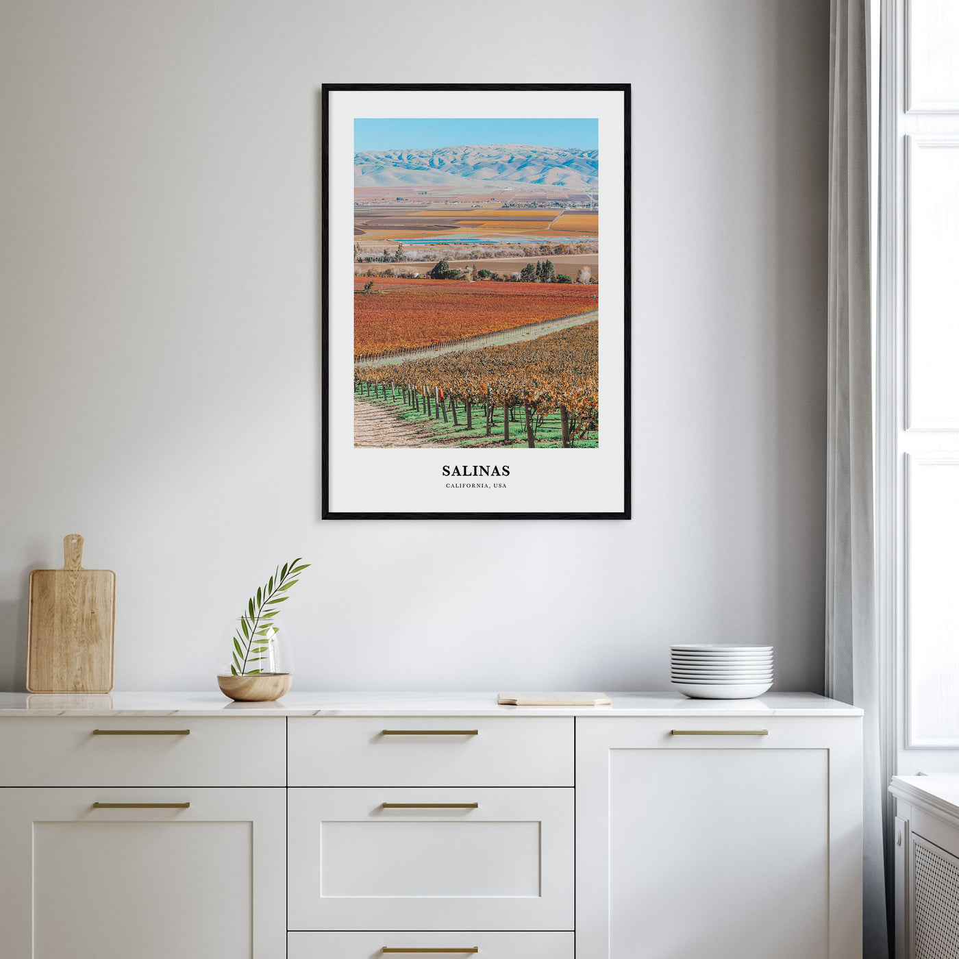 Salinas Portrait Color Poster
