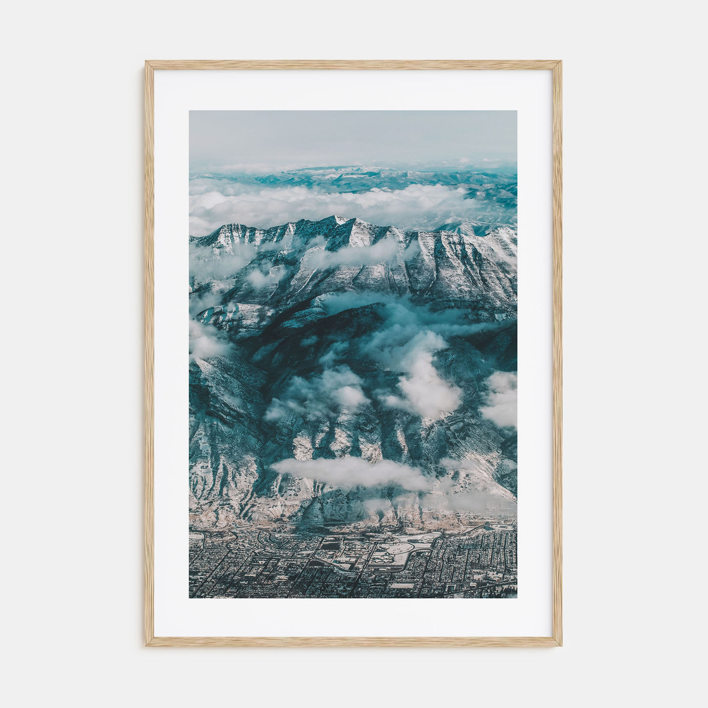 Salt Lake City Photo Color No 3 Poster