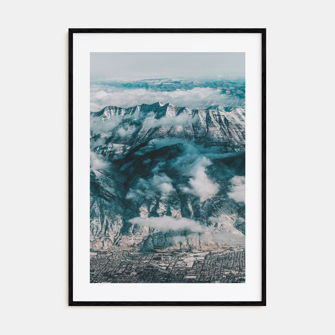 Salt Lake City Photo Color No 3 Poster