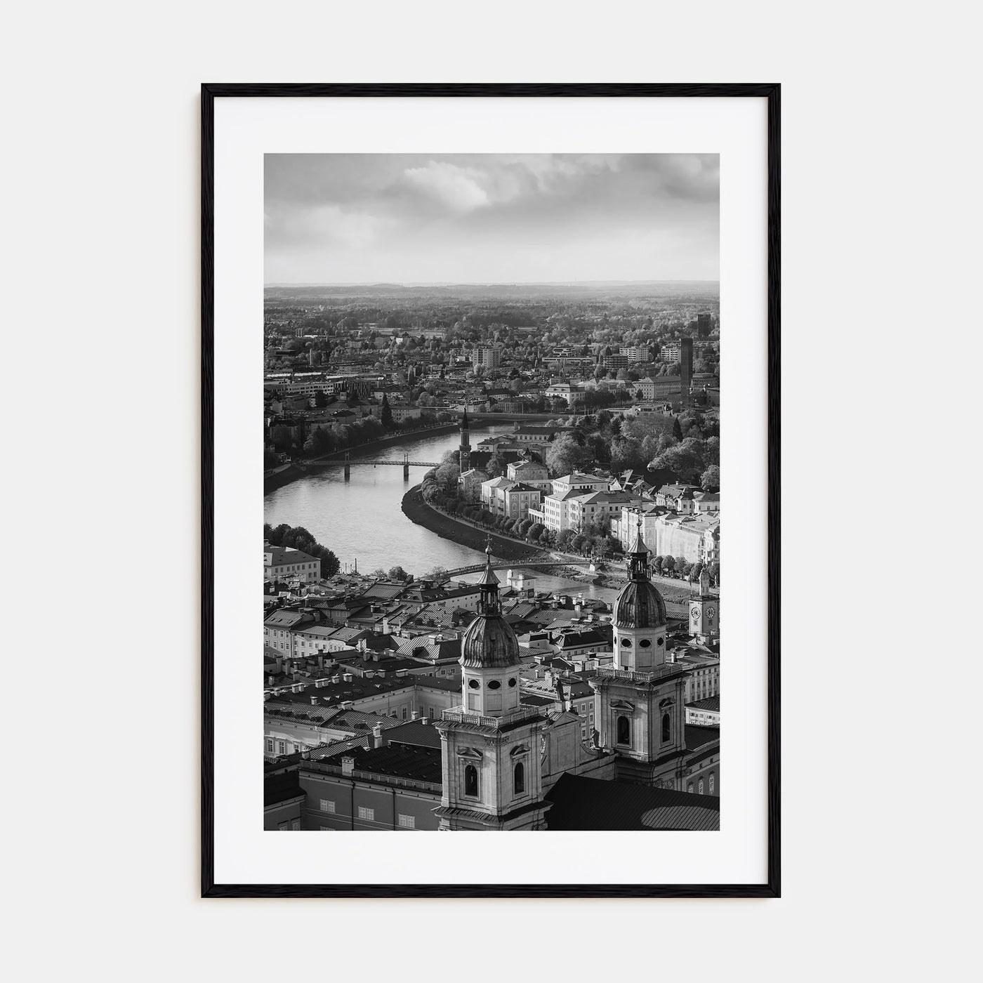 Salzburg Photo B&W Poster