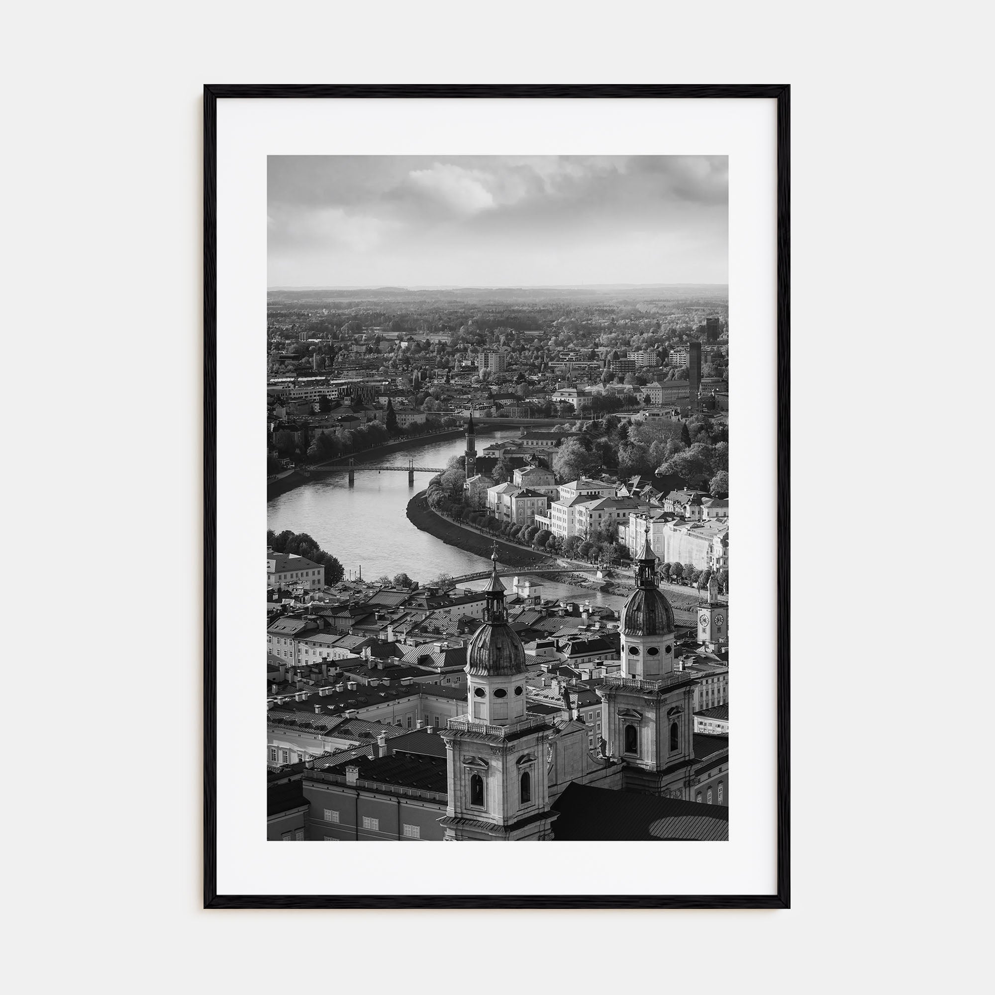 Salzburg Photo B&W Poster