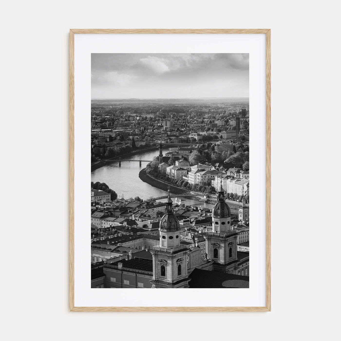 Salzburg Photo B&W Poster