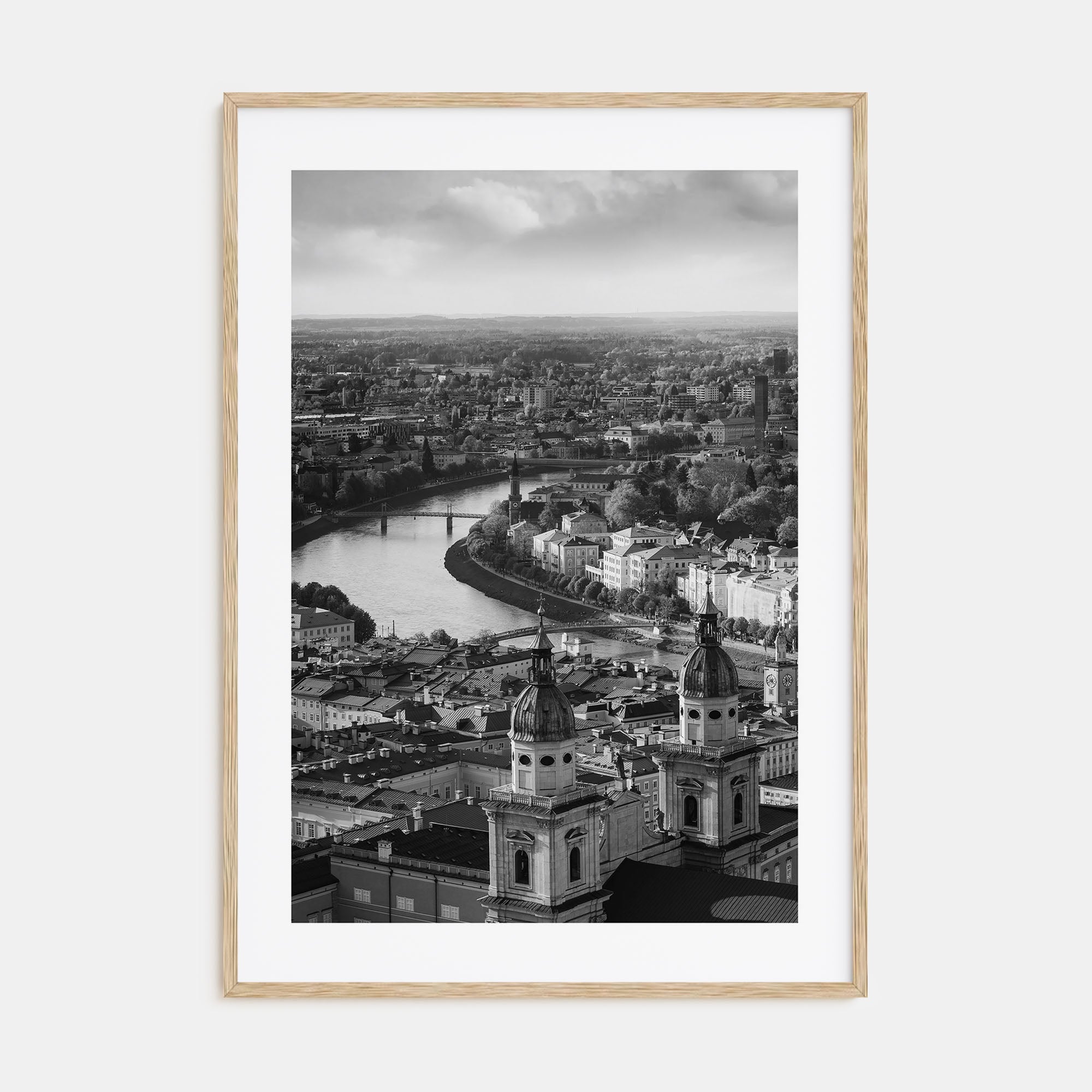 Salzburg Photo B&W Poster