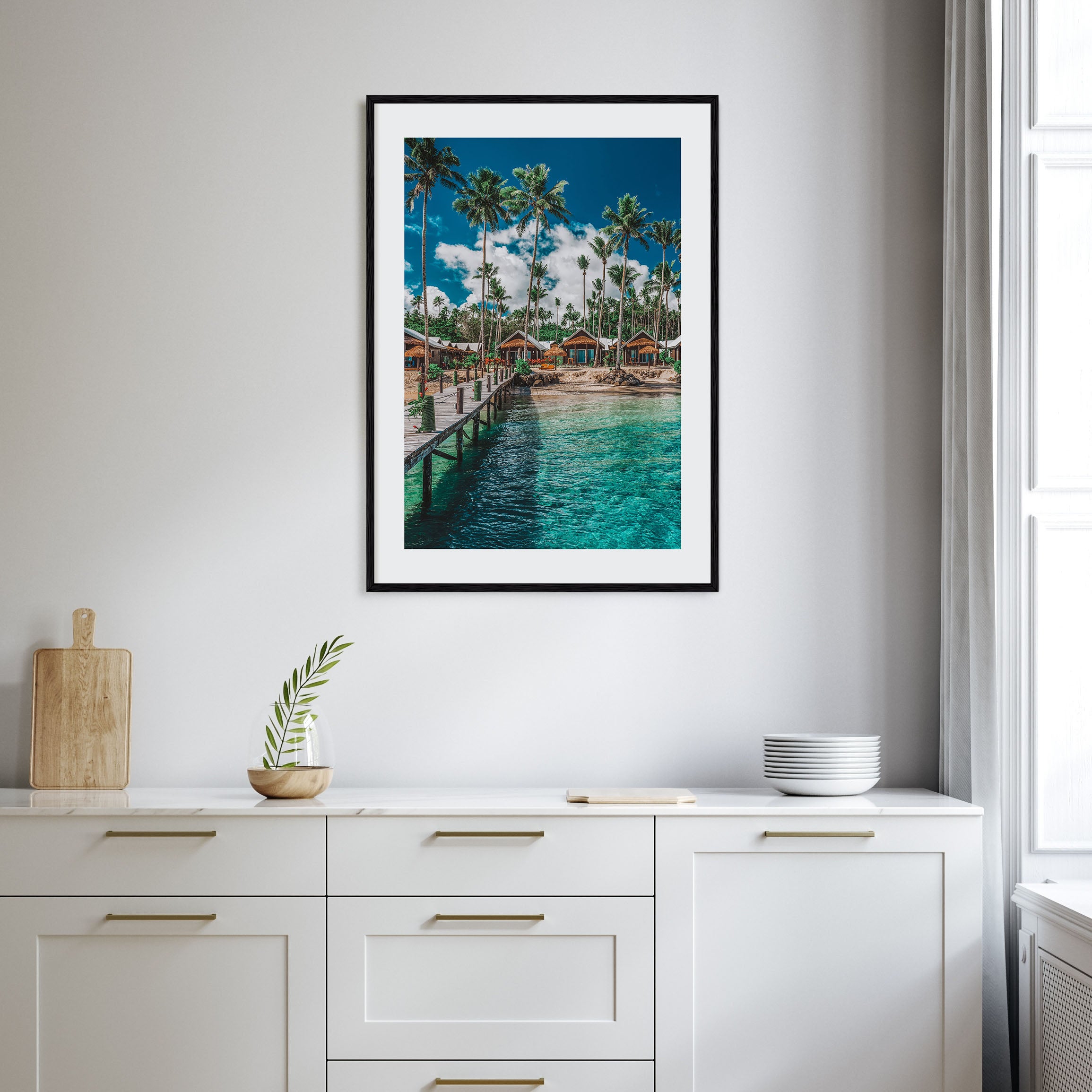 Samoa Photo Color Poster