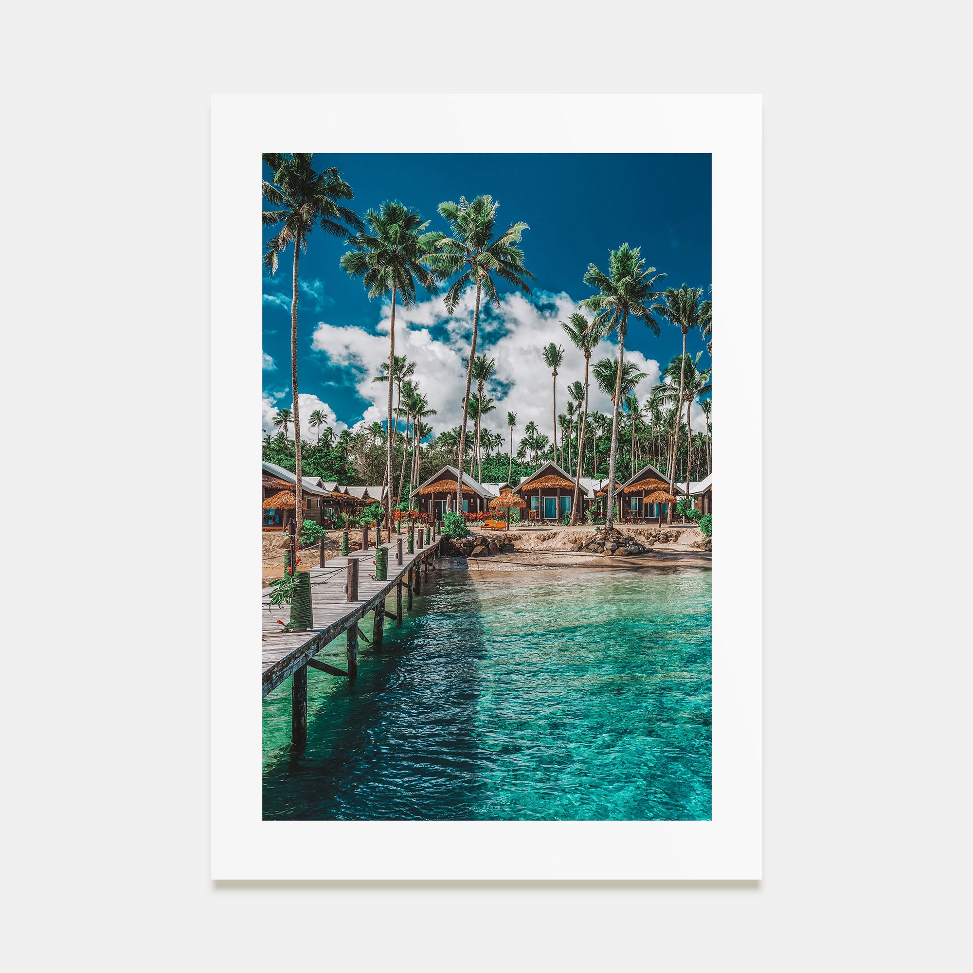 Samoa Photo Color Poster