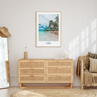 Samoa Portrait Color Poster