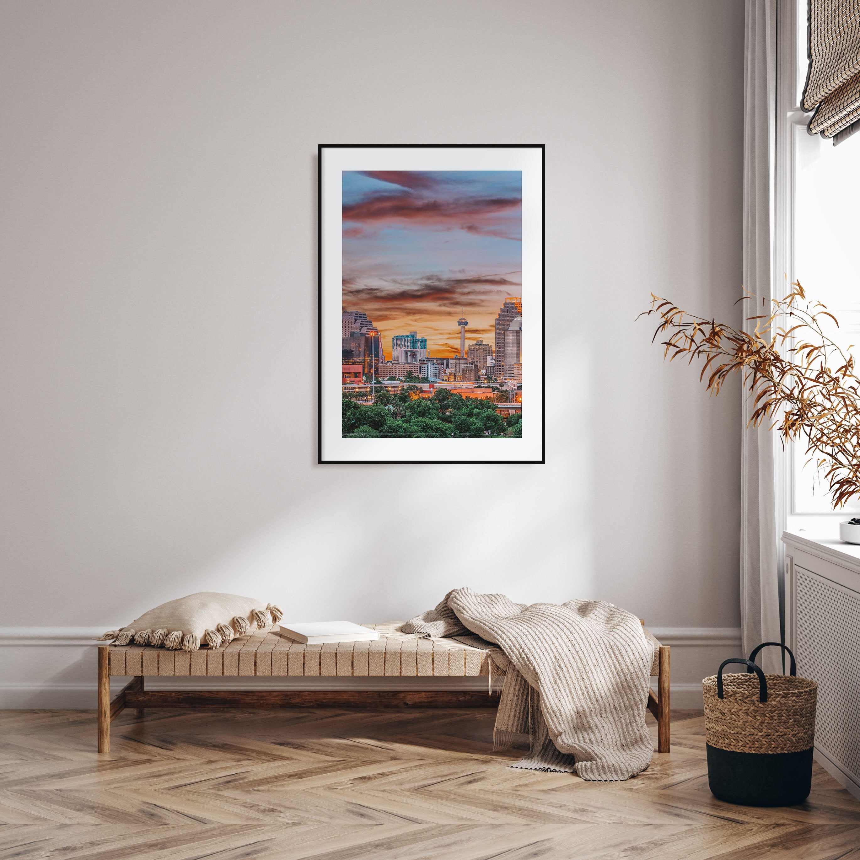 San Antonio Photo Color No 1 Poster