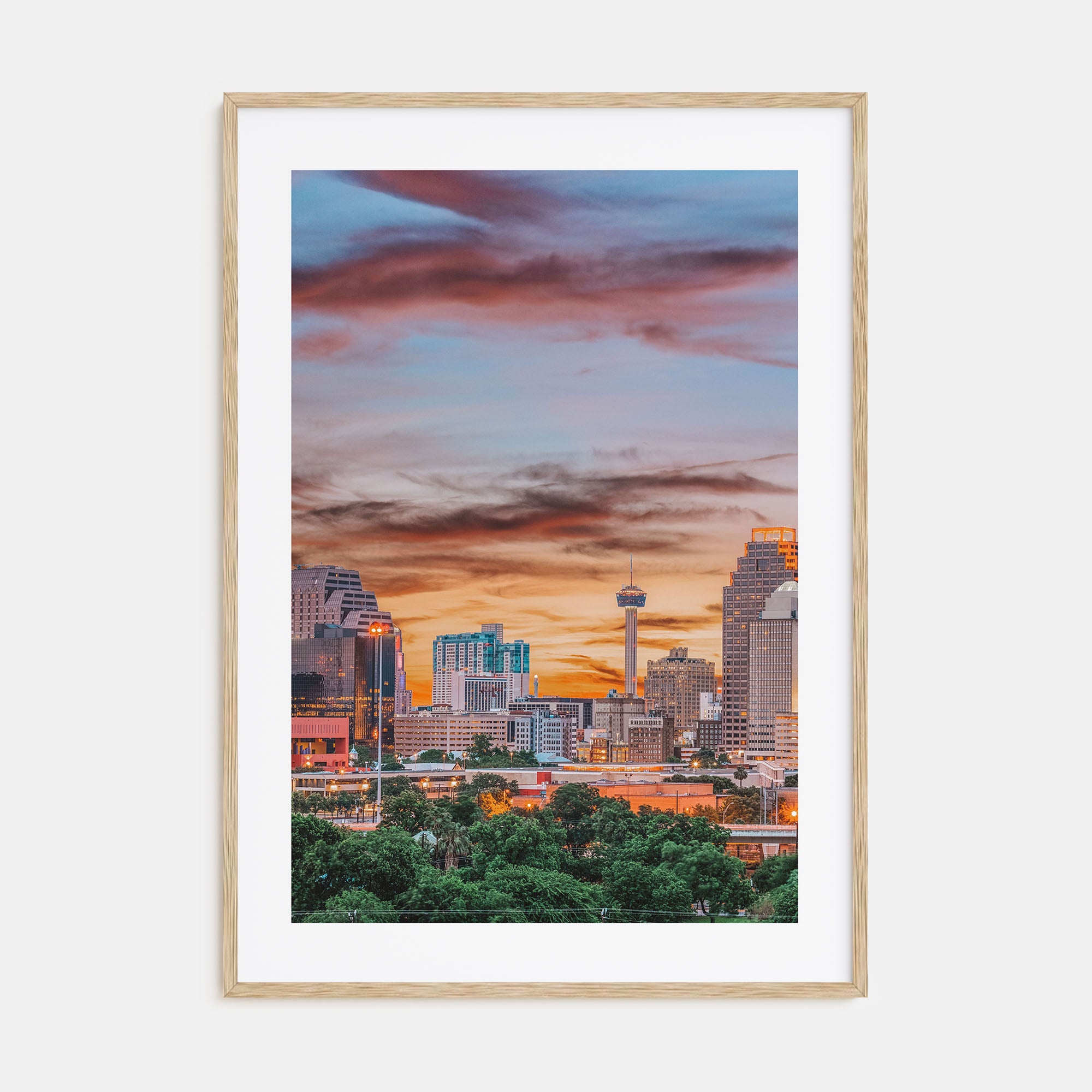 San Antonio Photo Color No 1 Poster