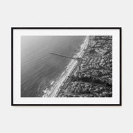 San Clemente Landscape B&W Poster