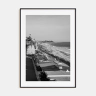 San Clemente Photo B&W Poster