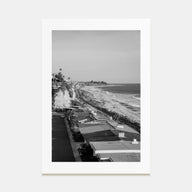 San Clemente Photo B&W Poster