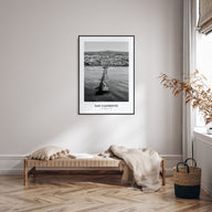 San Clemente Portrait B&W No 2 Poster
