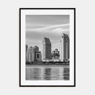 San Diego Photo B&W No 1 Poster