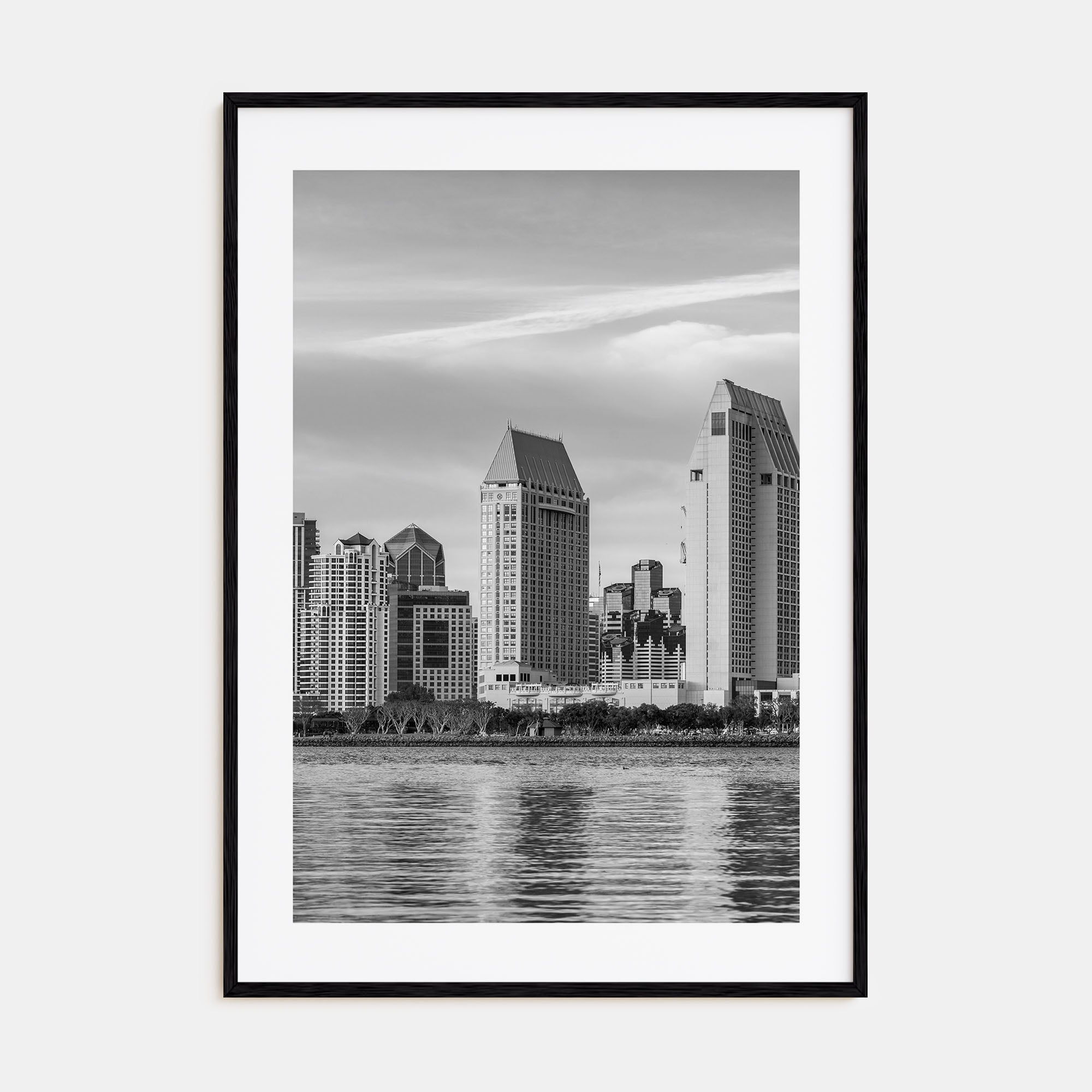San Diego Photo B&W No 1 Poster