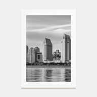 San Diego Photo B&W No 1 Poster