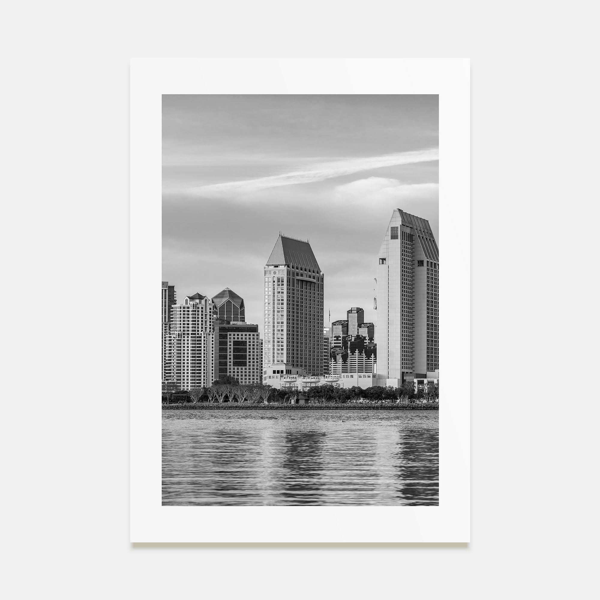 San Diego Photo B&W No 1 Poster