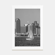San Diego Photo B&W No 2 Poster