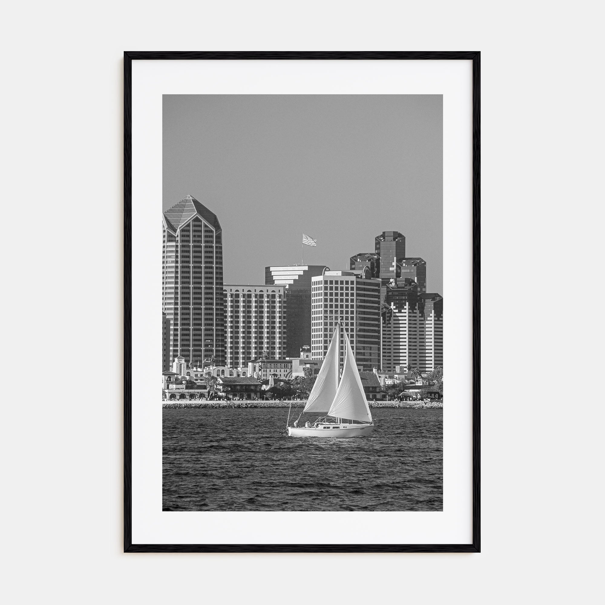 San Diego Photo B&W No 2 Poster