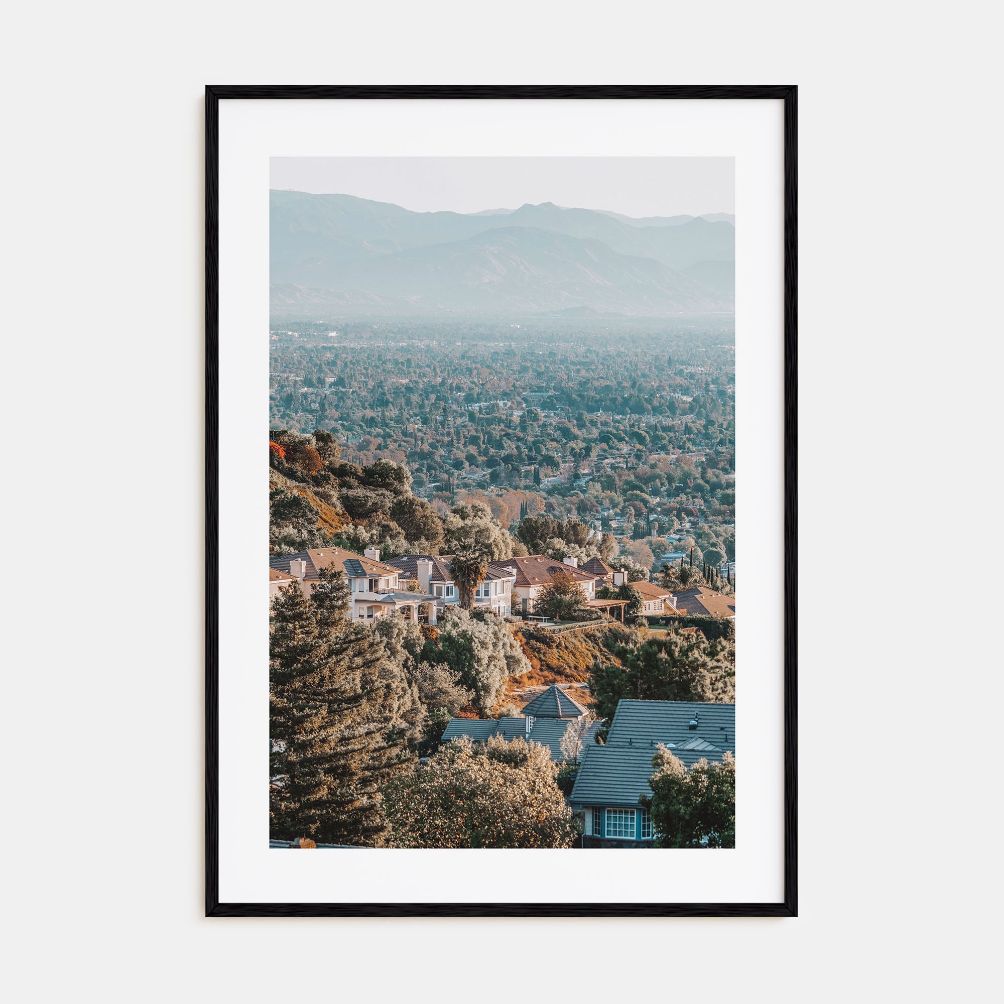 San Fernando Valley Photo Color Poster