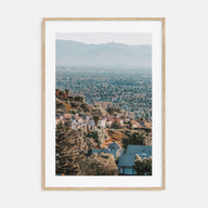 San Fernando Valley Photo Color Poster