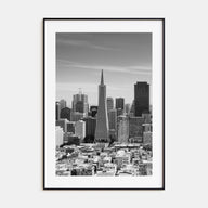 San Francisco Photo B&W No 2 Poster