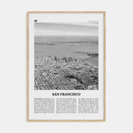 San Francisco Travel B&W No 4 Poster