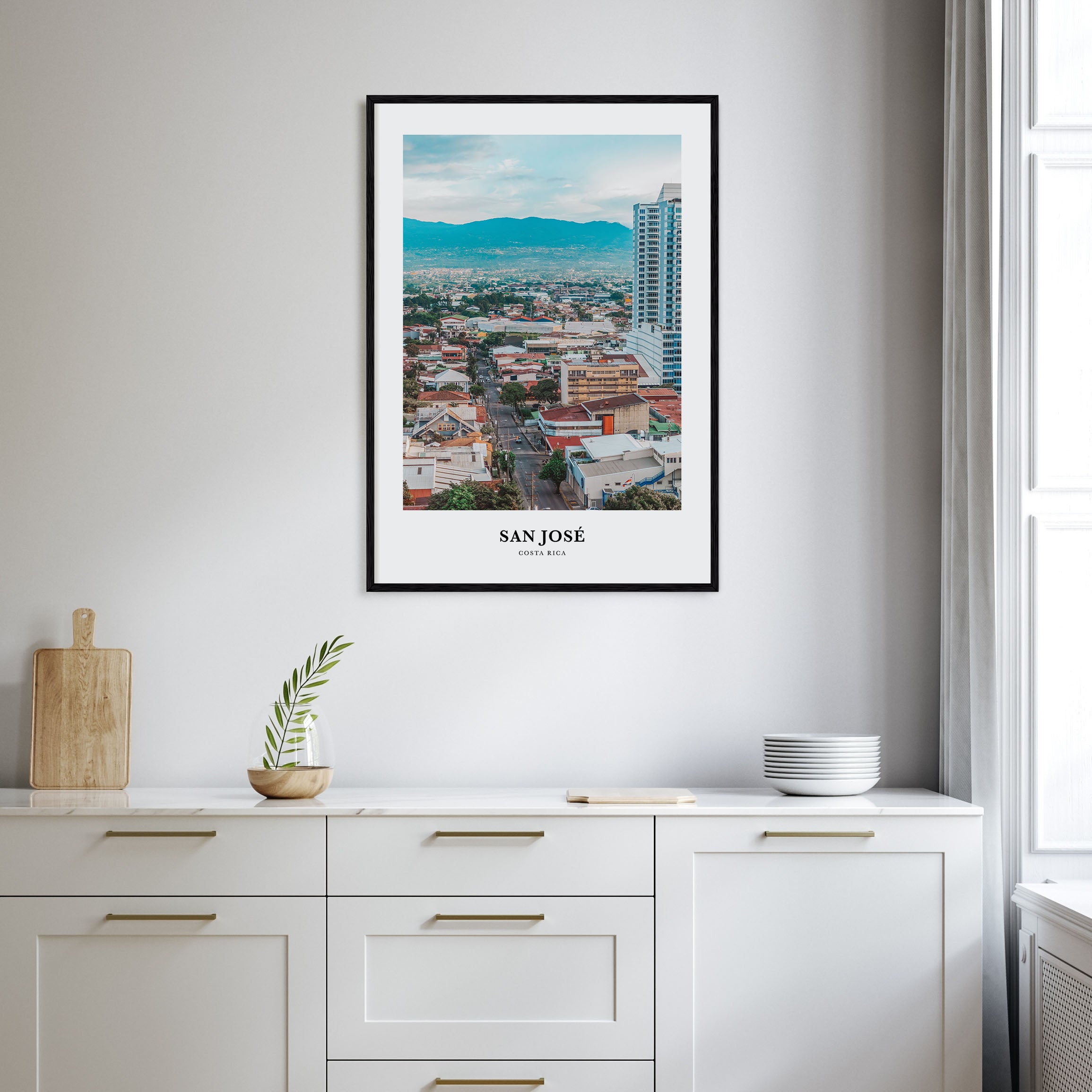 San José, Costa Rica Portrait Color Poster