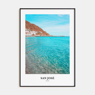 San José, Spain Portrait Color Poster
