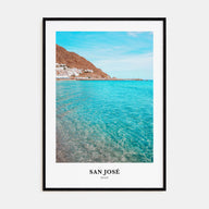 San José, Spain Portrait Color Poster