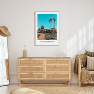 San Juan Capistrano Portrait Color Poster