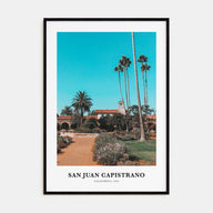 San Juan Capistrano Portrait Color Poster