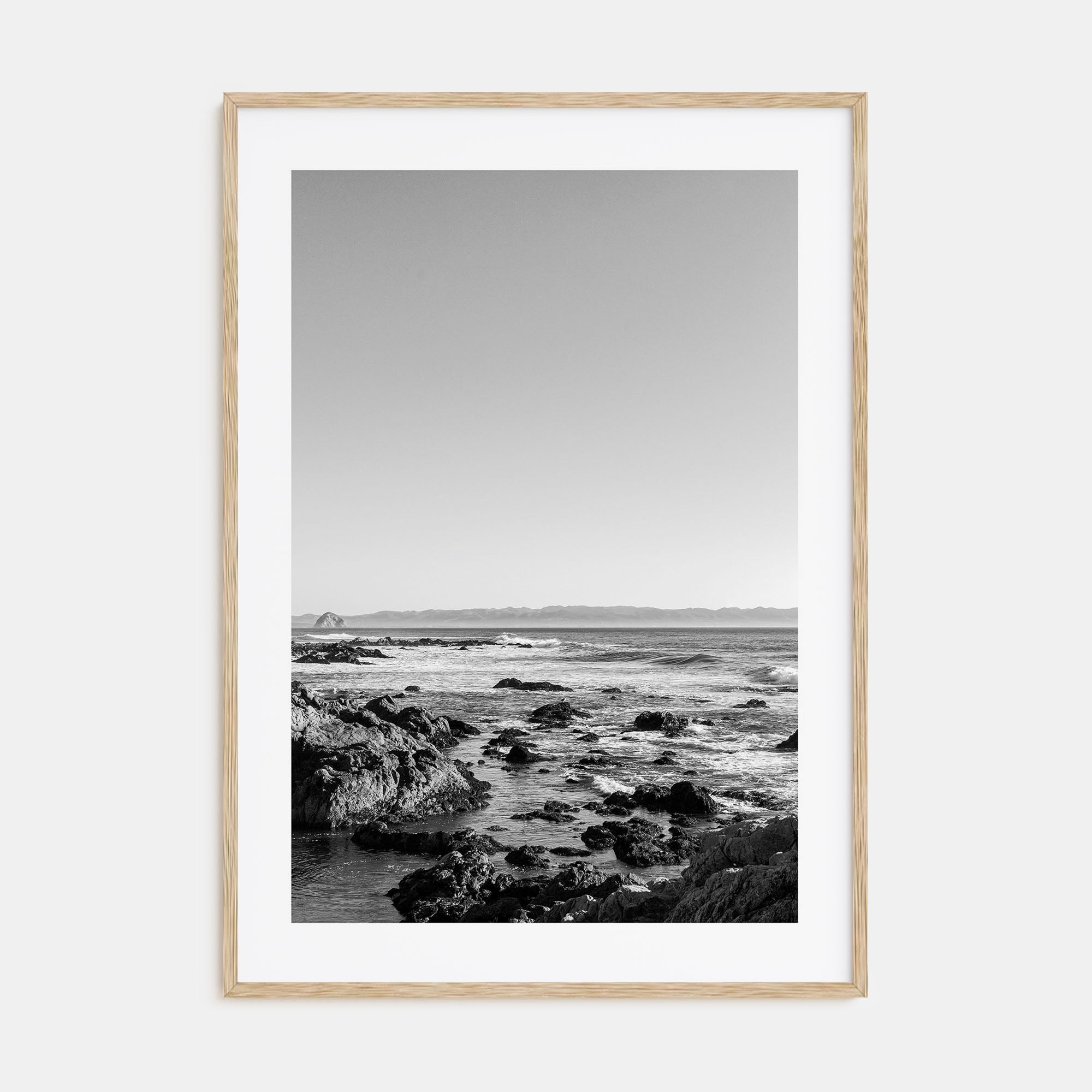 San Luis Obispo Photo B&W Poster
