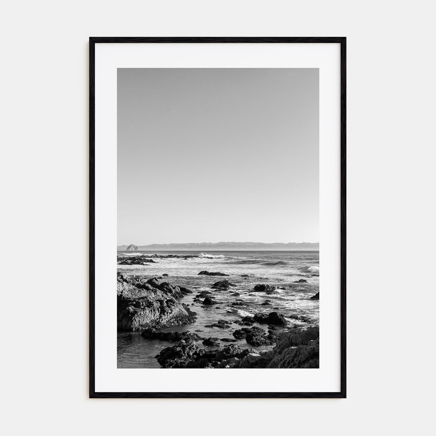 San Luis Obispo Photo B&W Poster