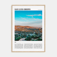 San Luis Obispo Travel Color No 2 Poster