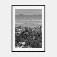 San Mateo Photo B&W Poster