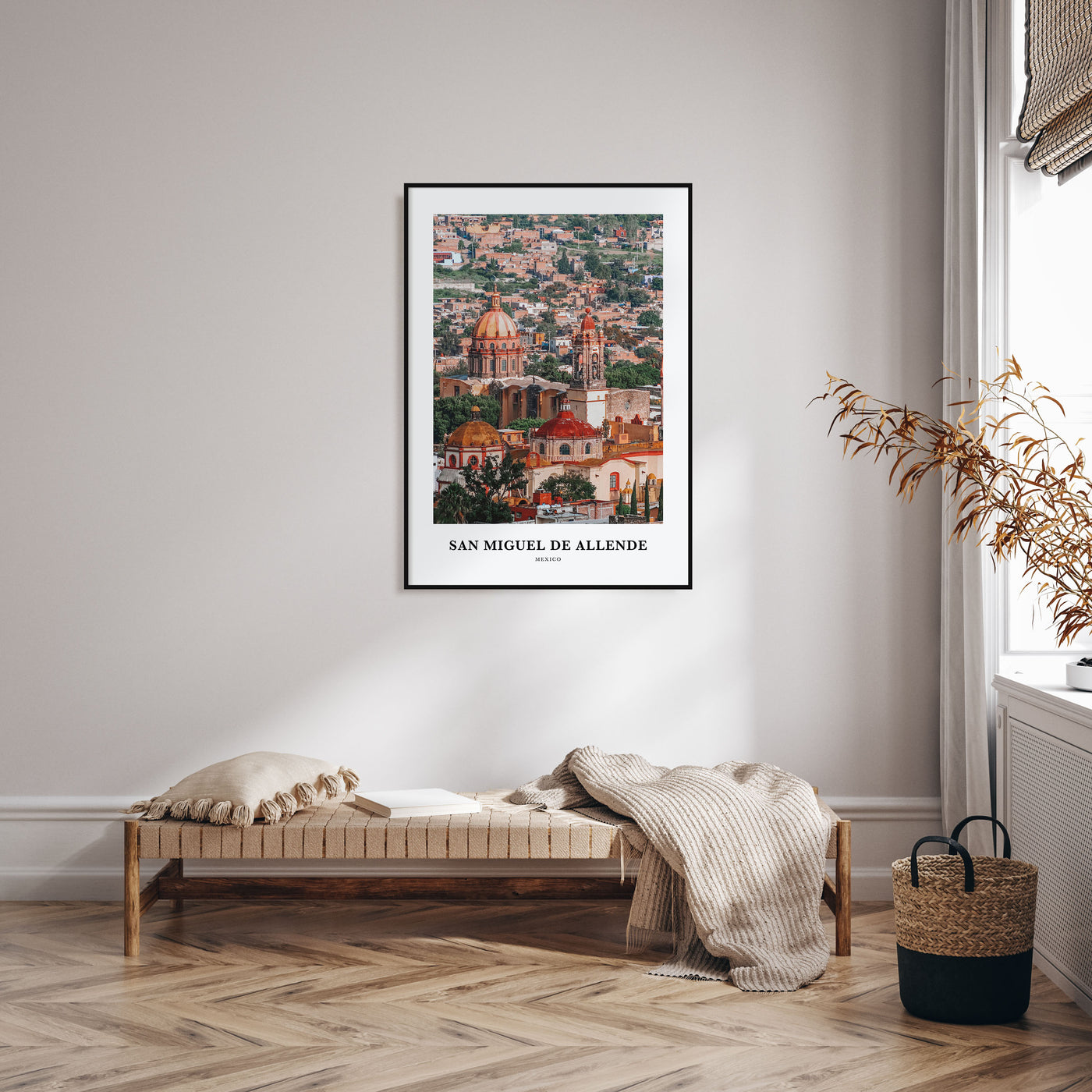 San Miguel de Allende Portrait Color Poster
